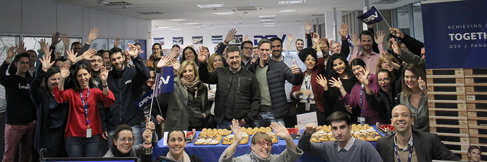 bienvenida companeros dsv panalpina barcelona